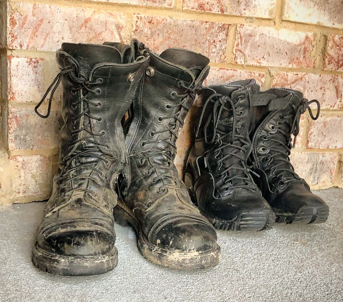 Police poems These Boots